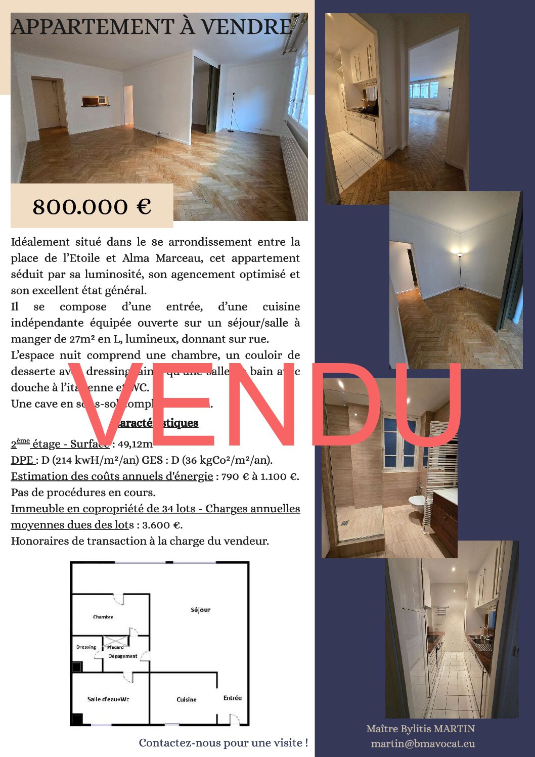 ANNONCE VENTE IMMO