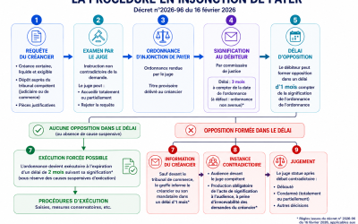 Procédure d&rsquo;injonction de payer : les nouveautés à compter du 1er septembre 2026